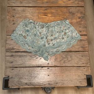 Victoria’s Secret Sheer Floral Sleep Shorts (matching robe available) M/L